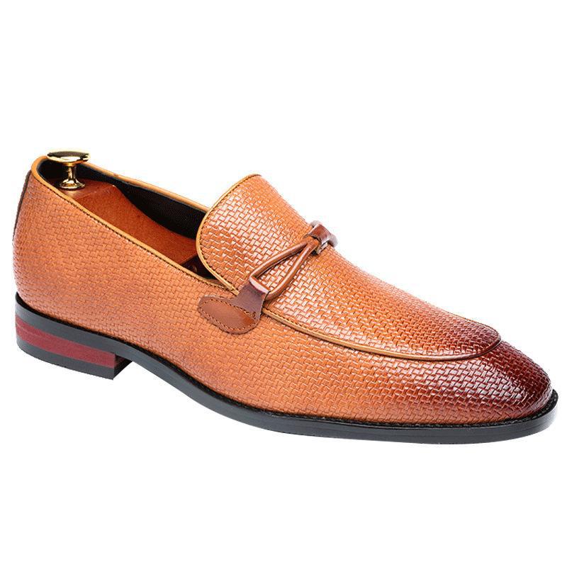 Big Yards Business Leisure Men Leather Shoes foto 2
