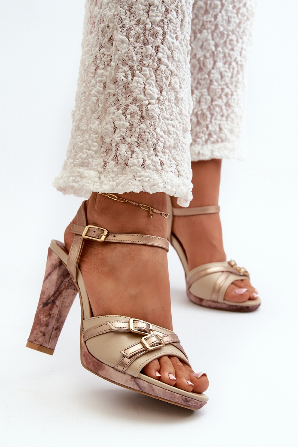 Sandalen op hak Step in style foto 3