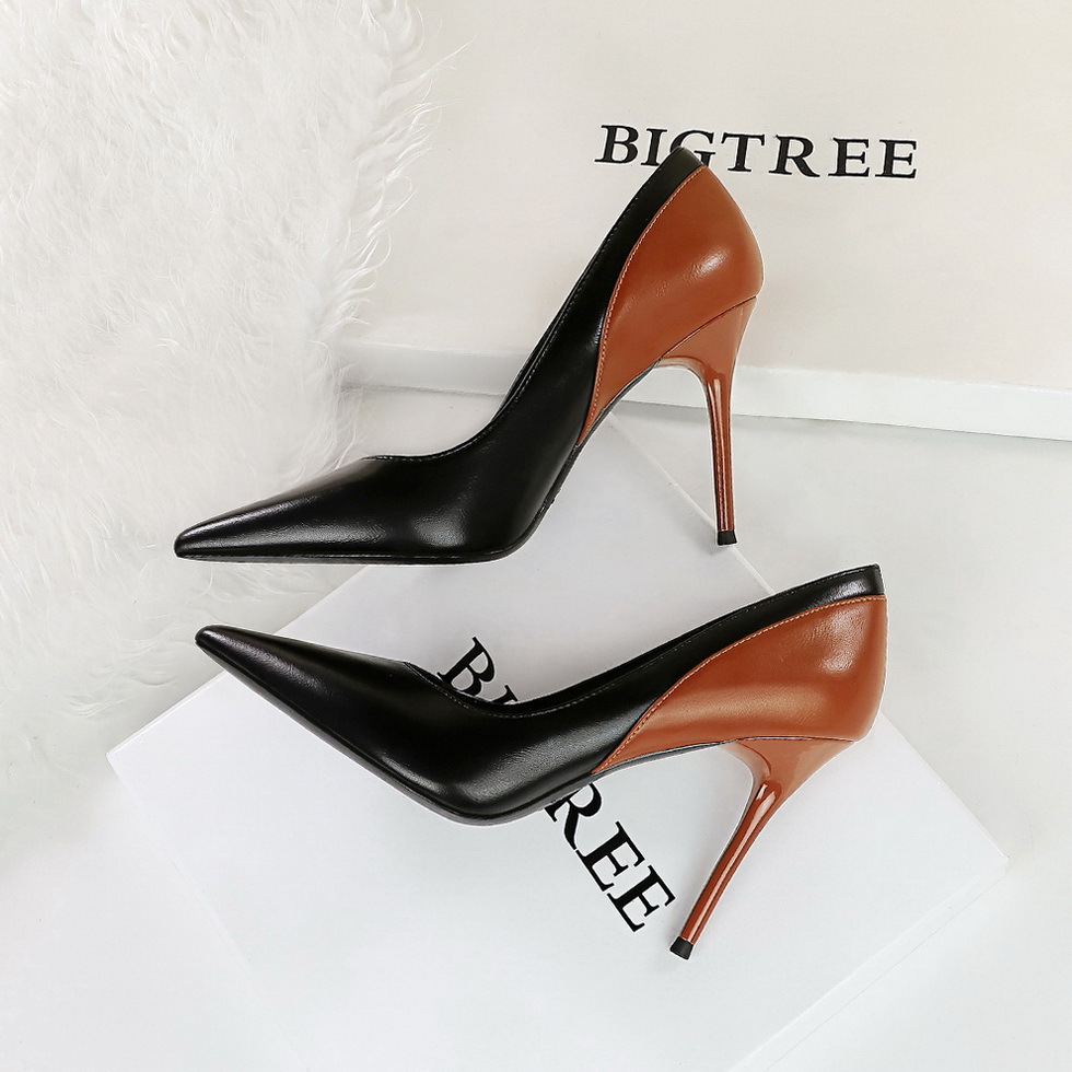Retro Style High Heels Stiletto Heel Banquet Women foto 4