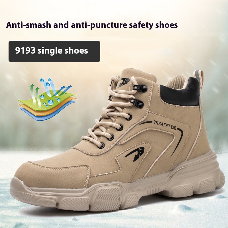 Anti Smashing And Puncture Lightweight Labor Protection Shoes foto 2