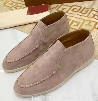 Retro Flat Ankle-length Pair Loafers foto 2
