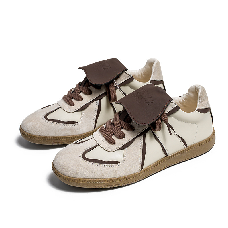 Spring New Retro Casual Flat Skateboard Shoes Men's foto 5