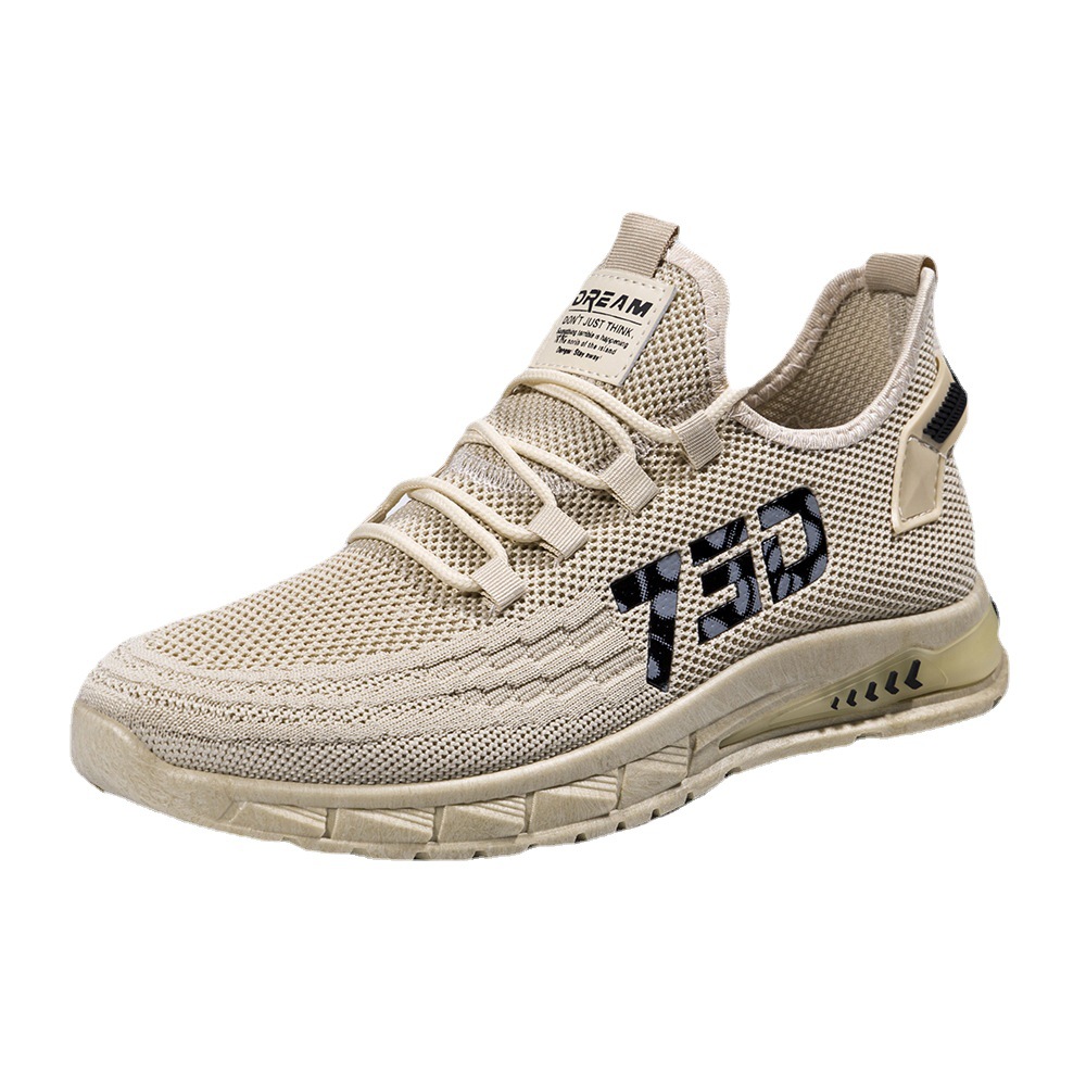 Fashion Casual Flying Woven Men's Sneaker foto 2