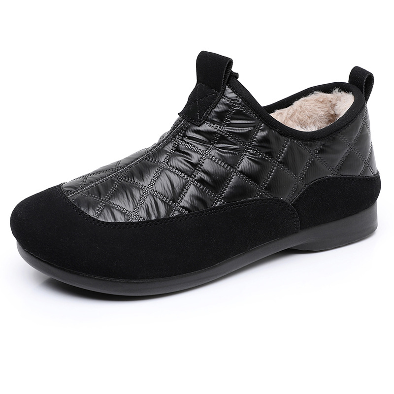 Waterproof Non-slip Snow Boots Fleece-lined Warm Leisure Cotton Shoes foto 5