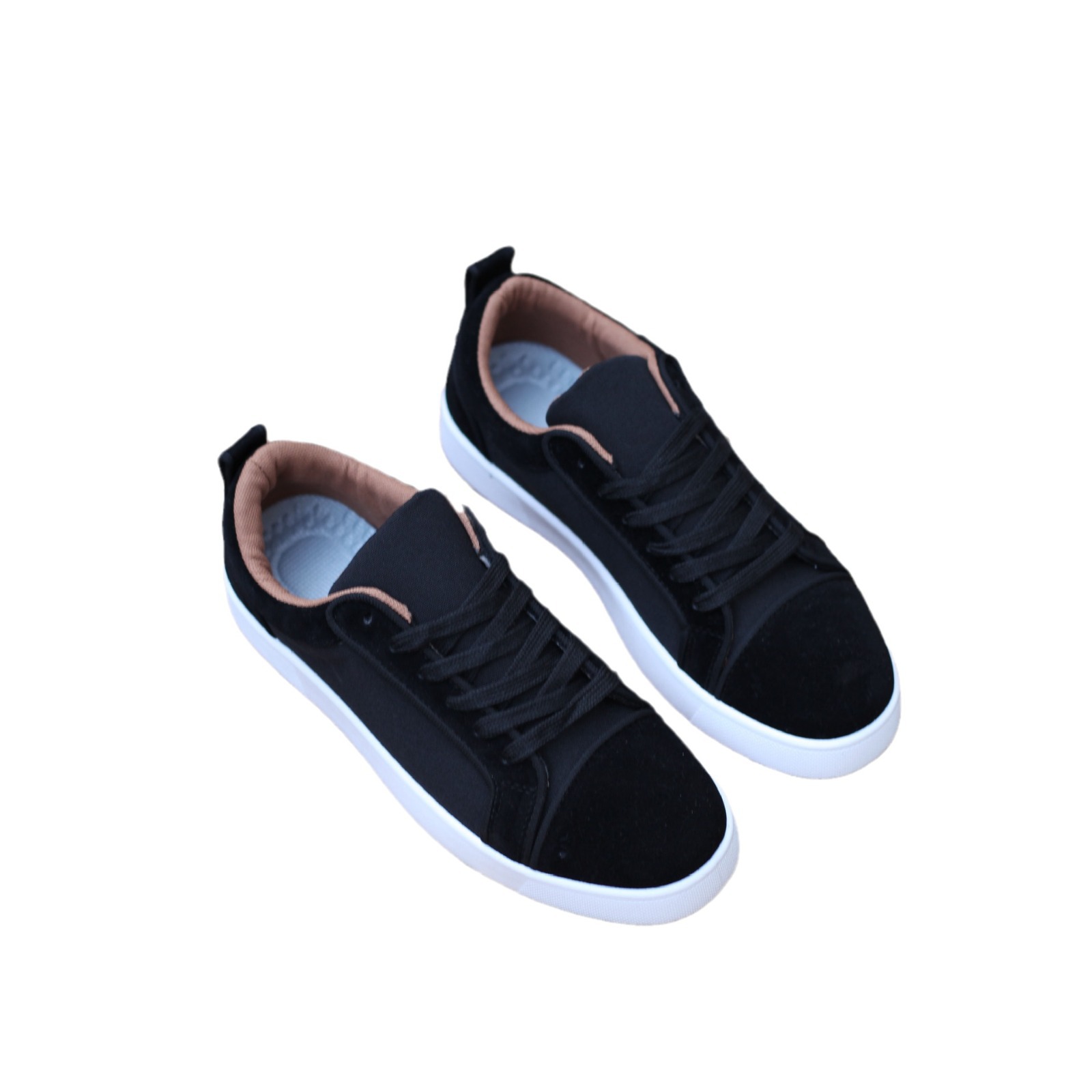 Red Background Men's Sneakers Sports Canvas Breathable foto 5