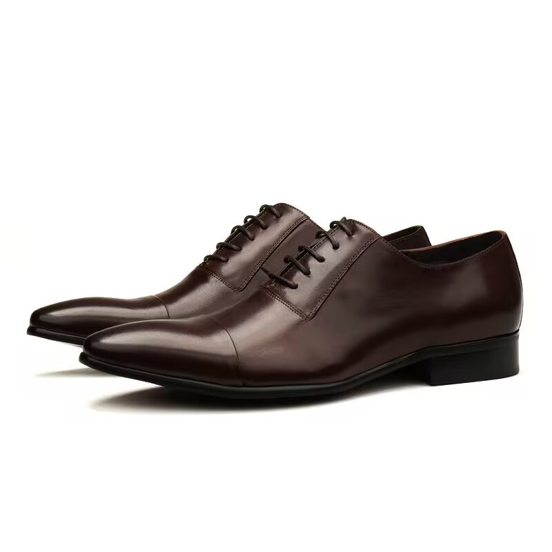 Lace-up Business Formal Shoes For Trendy Men foto 5