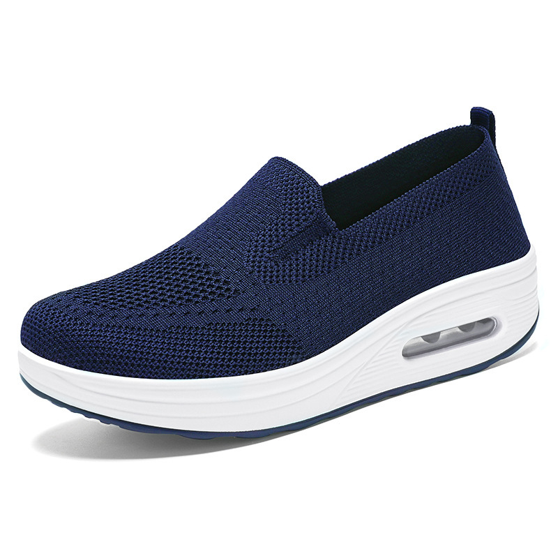 Women's Casual Shoes Breathable Flyknit Shock-absorbing foto 4