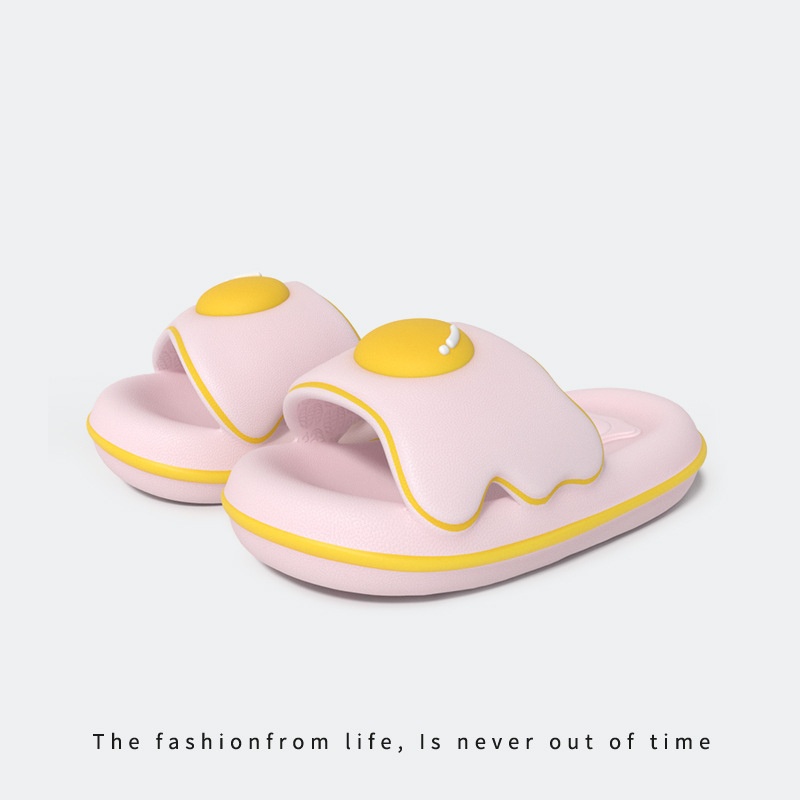 Home Couple's Thick Bottom Rhubarb Pie Outdoor Non-slip Slippers foto 5