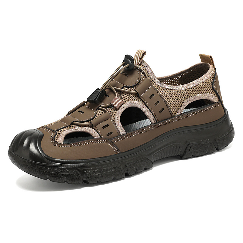 Summer Beach Hole Wading Rotating Button Sandals Men's Casual Shoes foto 3