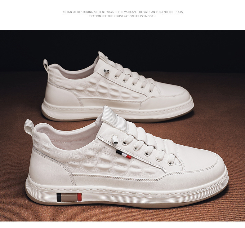 Men's Autumn Breathable Casual Sports Anti-slip Canvas Shoes foto 2