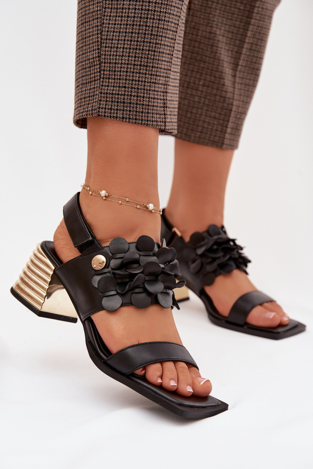Sandalen op hak Step in style
