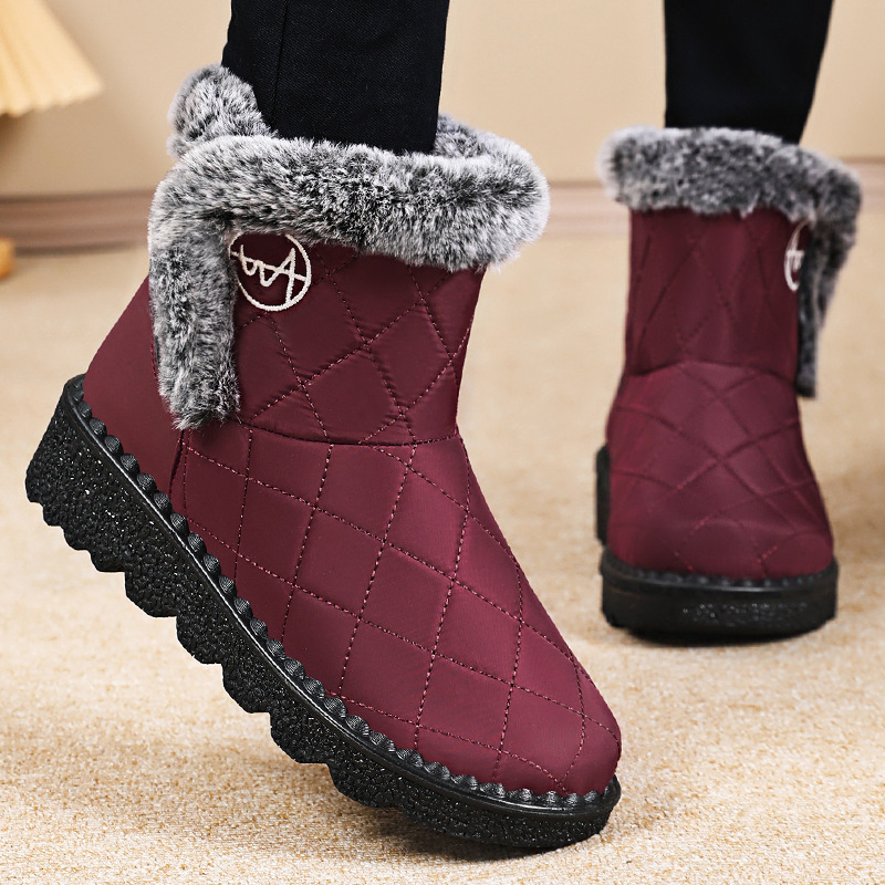 Women's High-top Soft Bottom Outdoor Snow Boots foto 3
