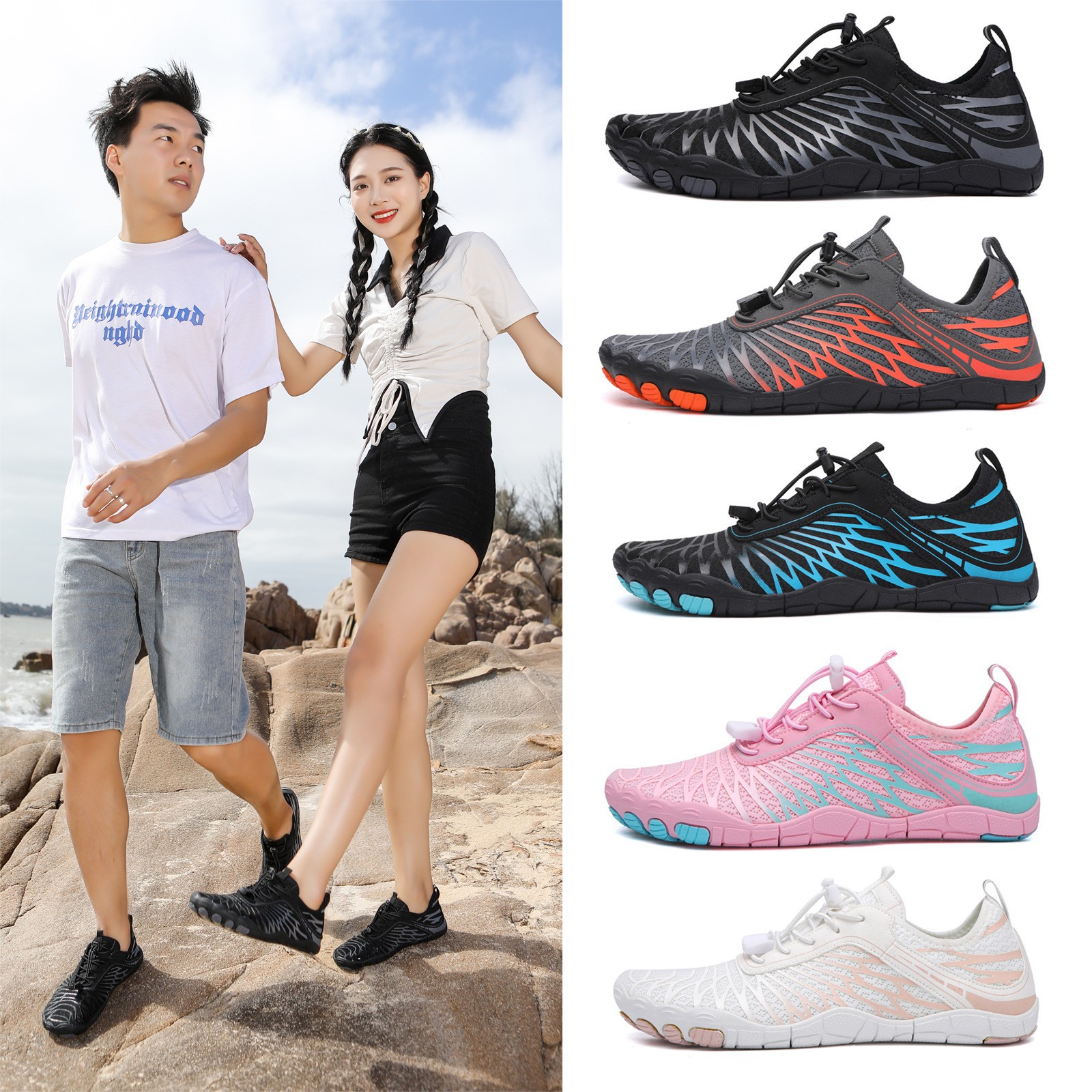 Outdoor Sports Upstream Shoes Beach Shoes Swimming Fitness Yoga foto 3