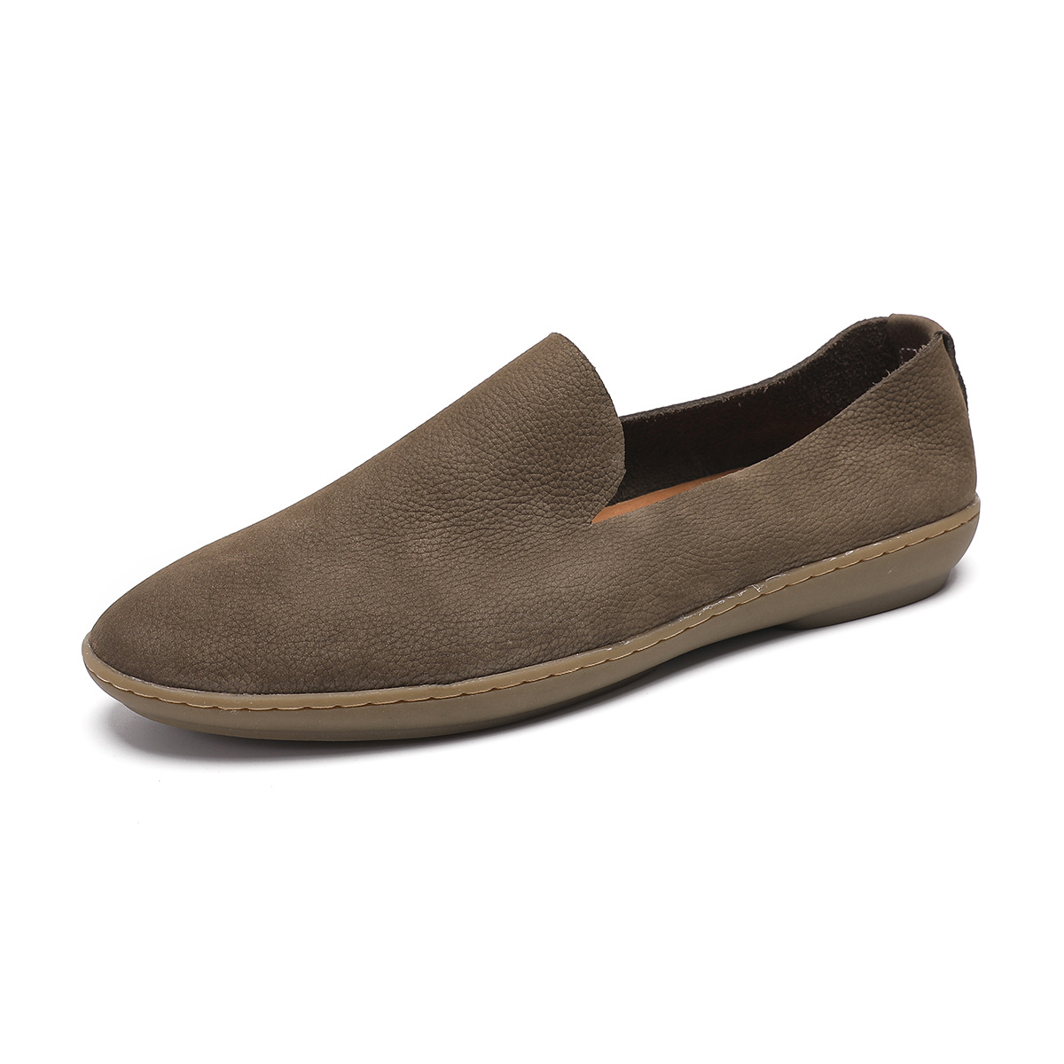 Handmade Men's Shoes Super Soft Breathable Lightweight First Layer Cowhide foto 3