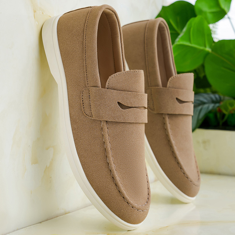 Spring New Large-Size Men's Loafers British Style foto 3