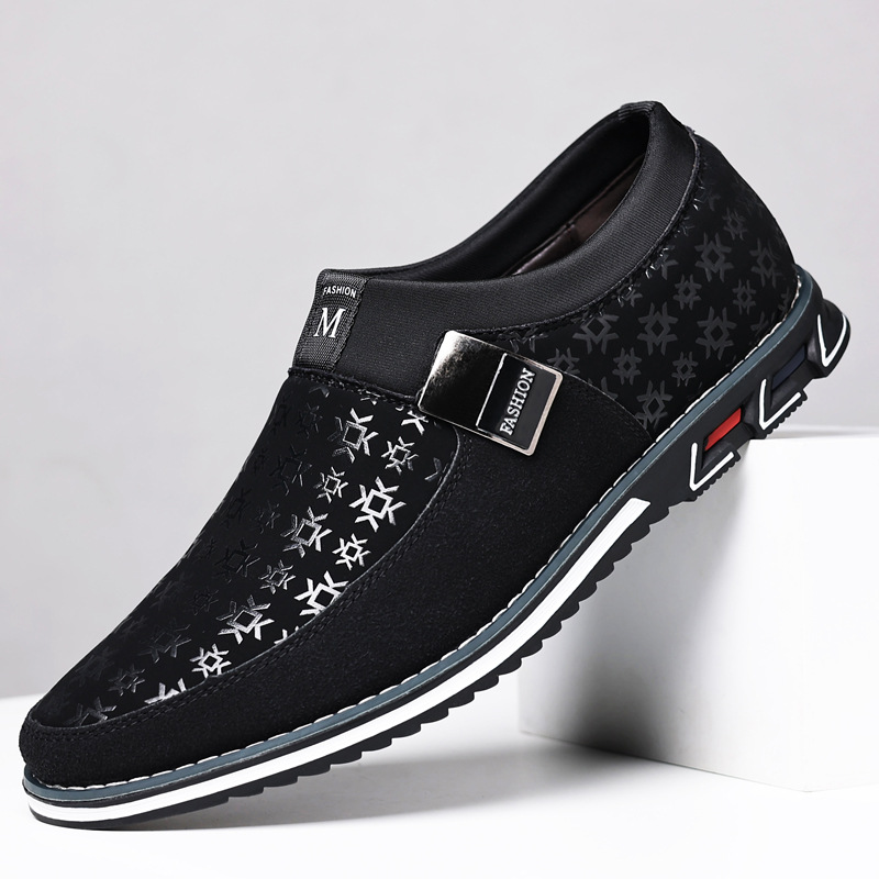 European And American Loafers Casual Shoes Color Flat foto 2