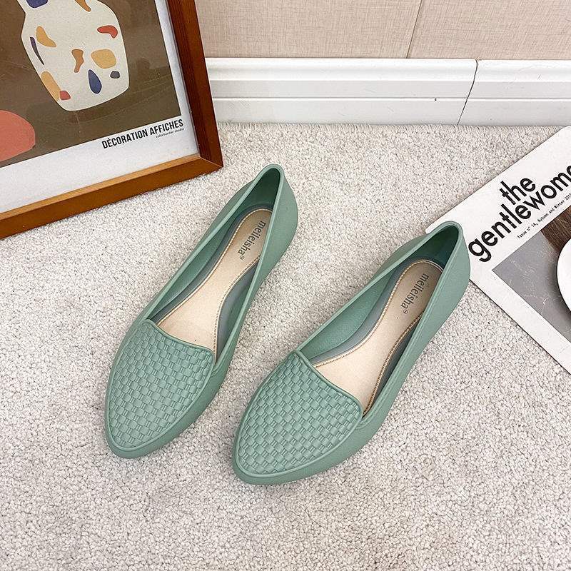 Baotou Sandals Women Summer Fashion Outdoor Anti-slip Flat Crystal foto 3