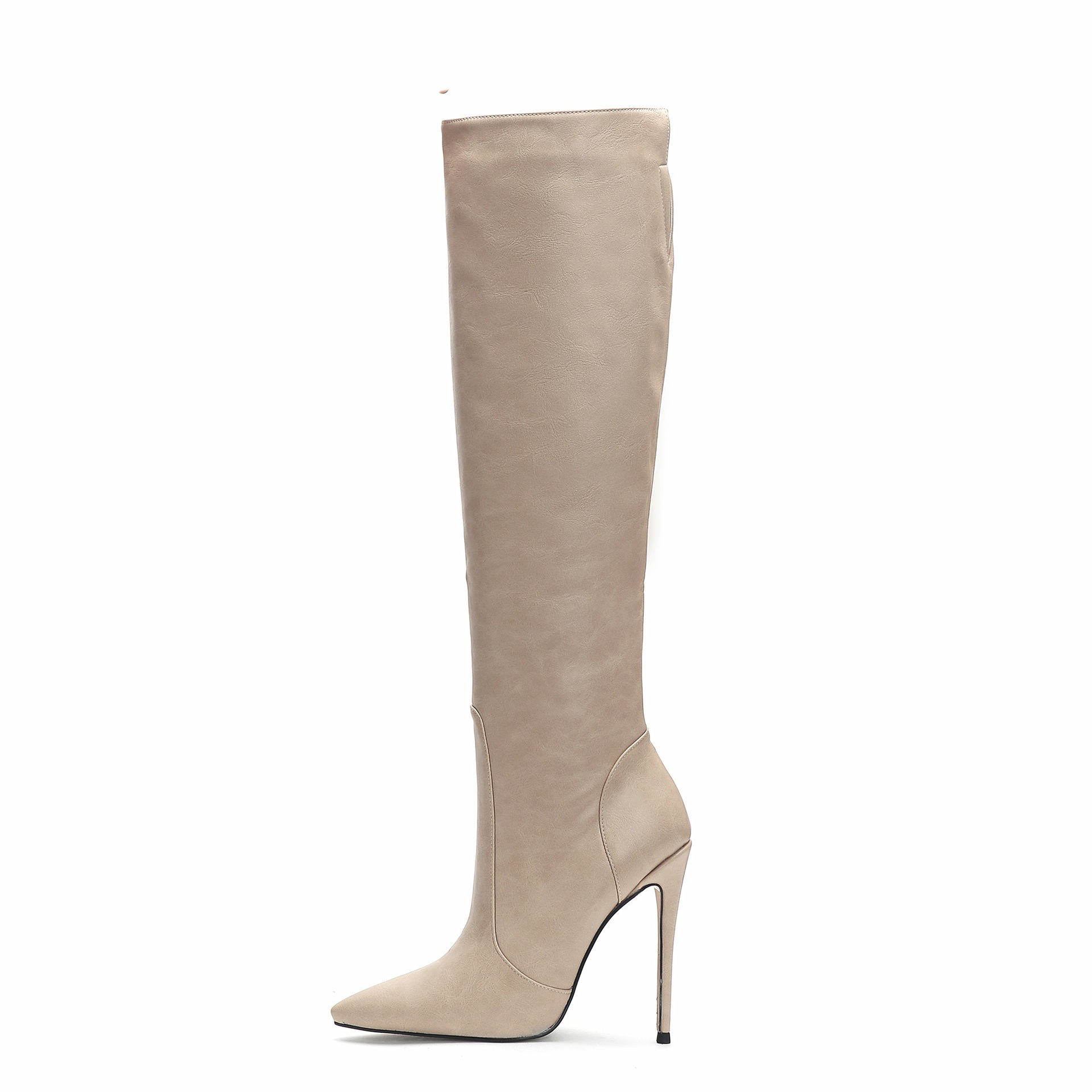 New Small Wide High Stiletto Heel Fashion Boots foto 2