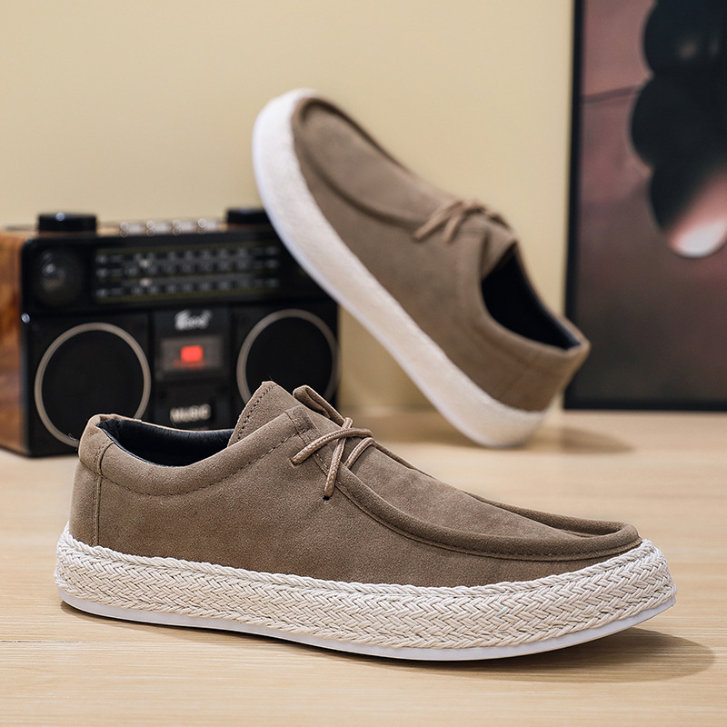 Men's Casual Pumps Men's Handmade Cloth Shoes Low-top Sneakers Men's foto 5