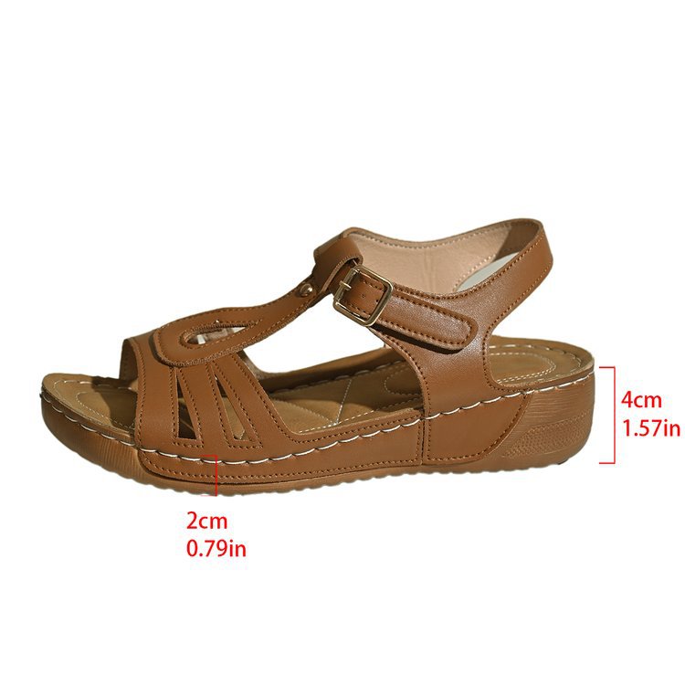 Women's Fashionable All-match Buckle Casual Sandals foto 4