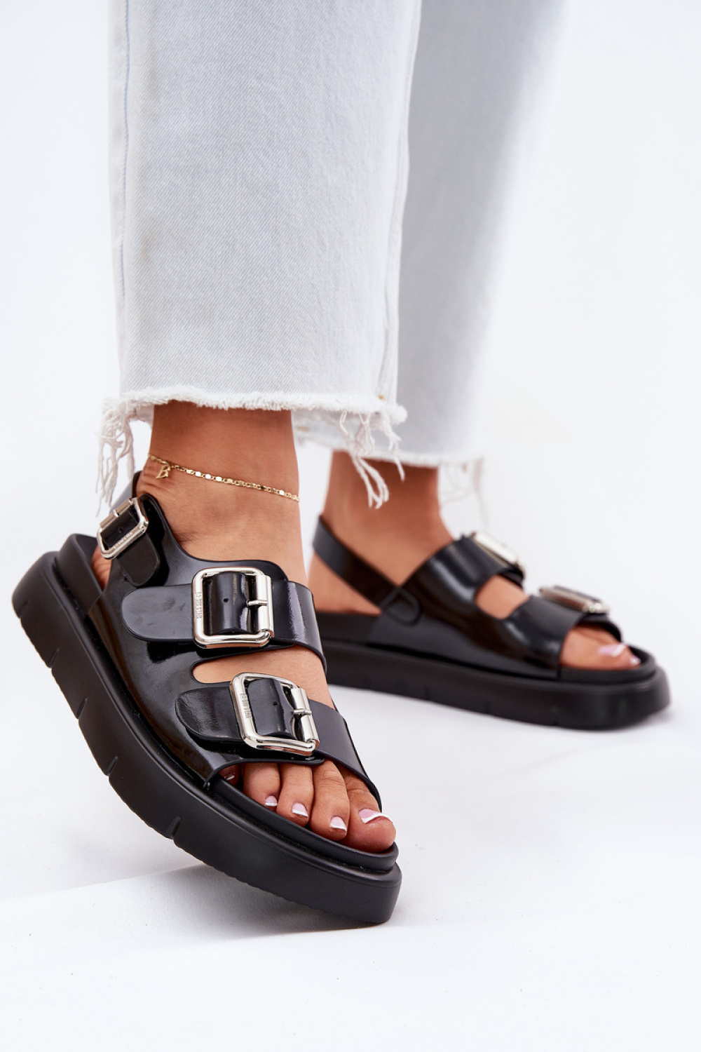Platformsandalen Step in style