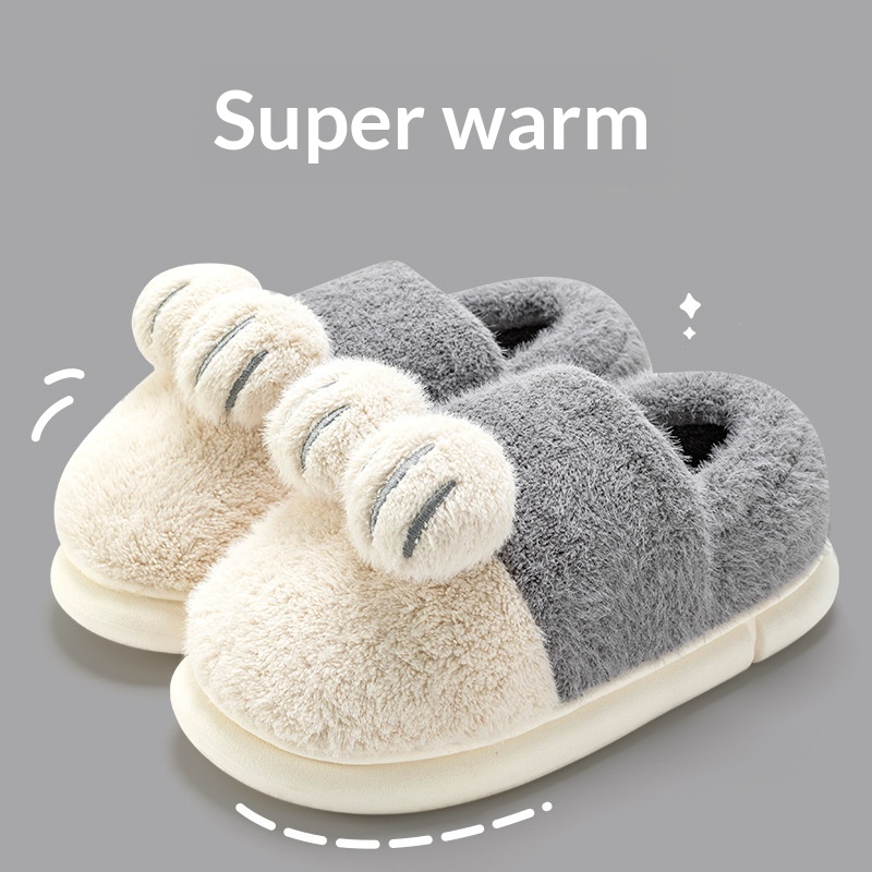 Cotton Slippers With Back Support Home foto 4