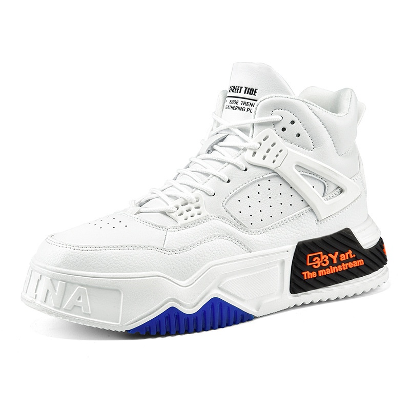 High-top Tide Shoes Student Combat Boots Platform Sneakers foto 5