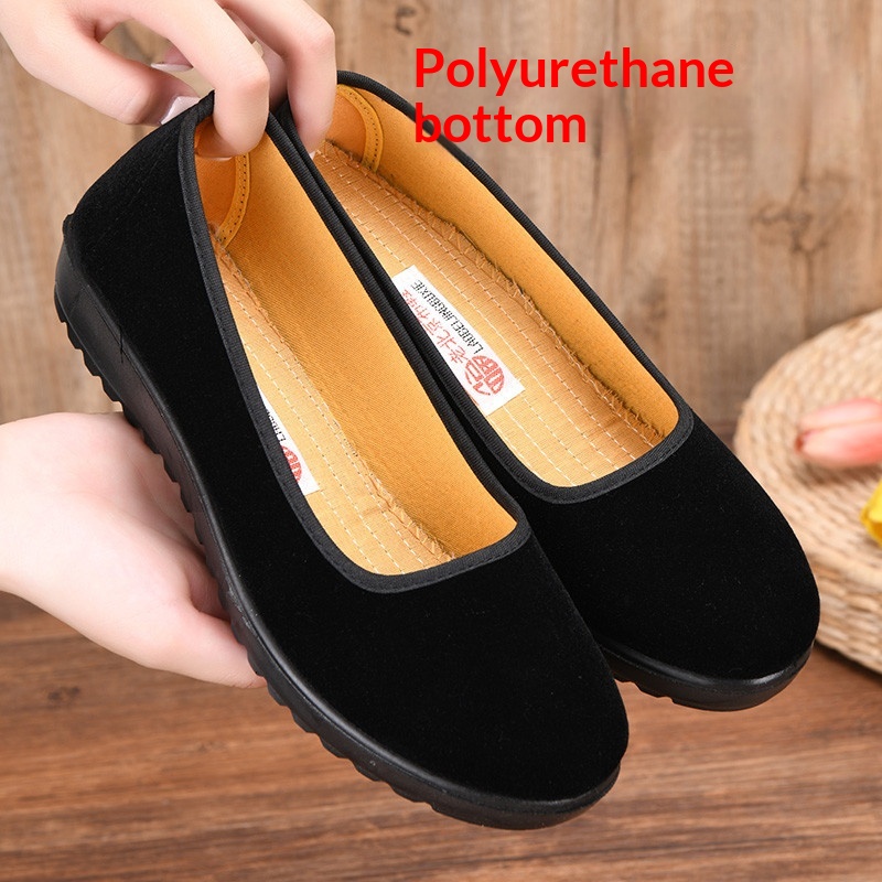 Breathable And Comfortable Women's Old Beijing Cloth Shoes foto 3
