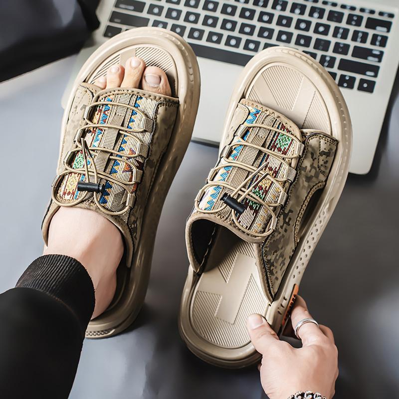 Men's Trendy Fashion Handmade Slippers foto 5