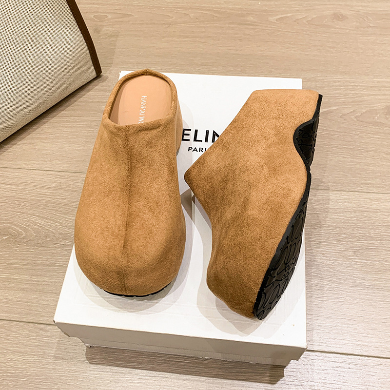 Womens Height-Boosting Outerwear Bokken Slippers For Short Stature foto 2
