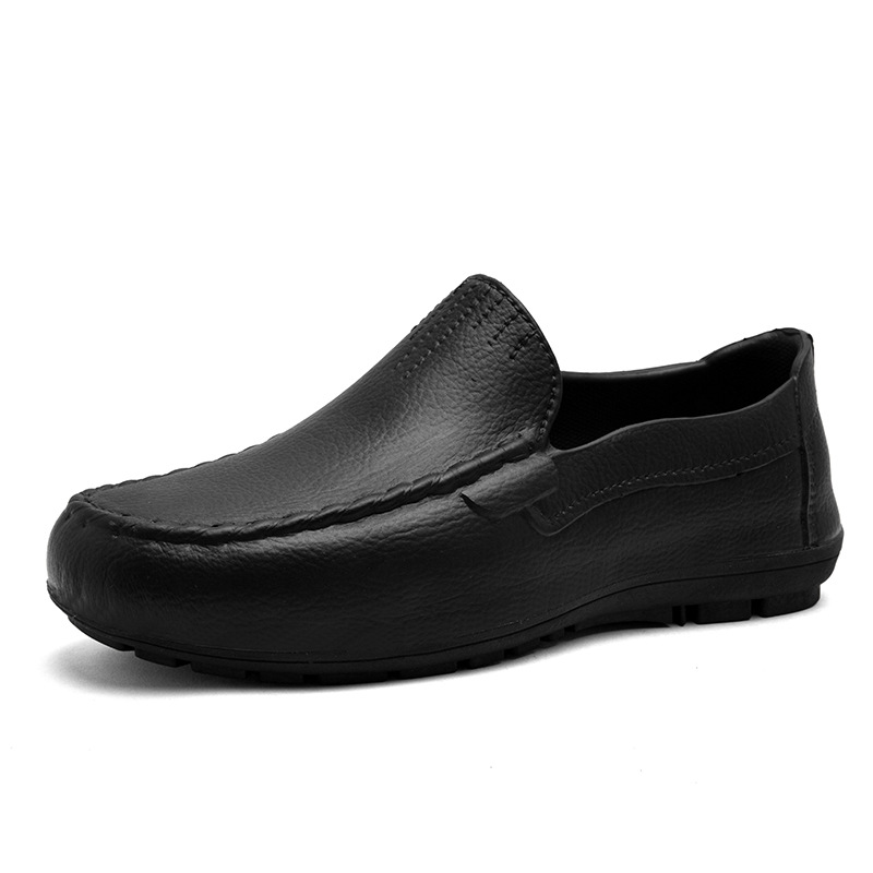 Thick Bottom Wear-resistant Height Increasing Work Chef Men's Outdoor Wear New Antiskid Shoes foto 4
