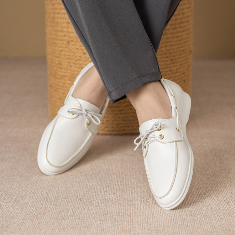 Fall Casual Leather Shoes Men's British Style Simple foto 4