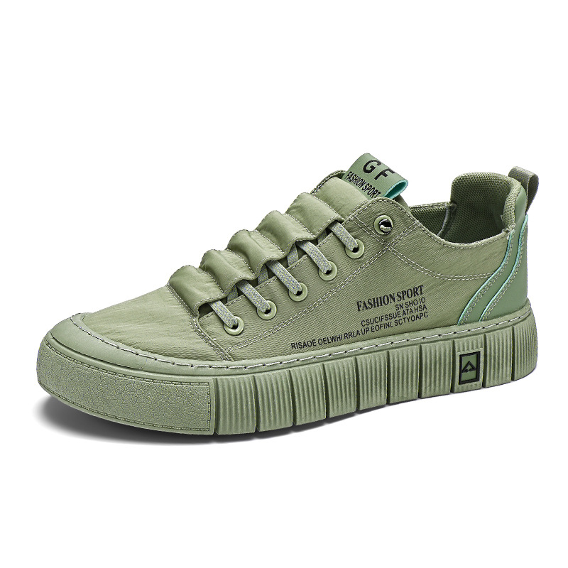 Summer Breathable Casual Slip-On Ice Silk Mens Sneakers foto 2