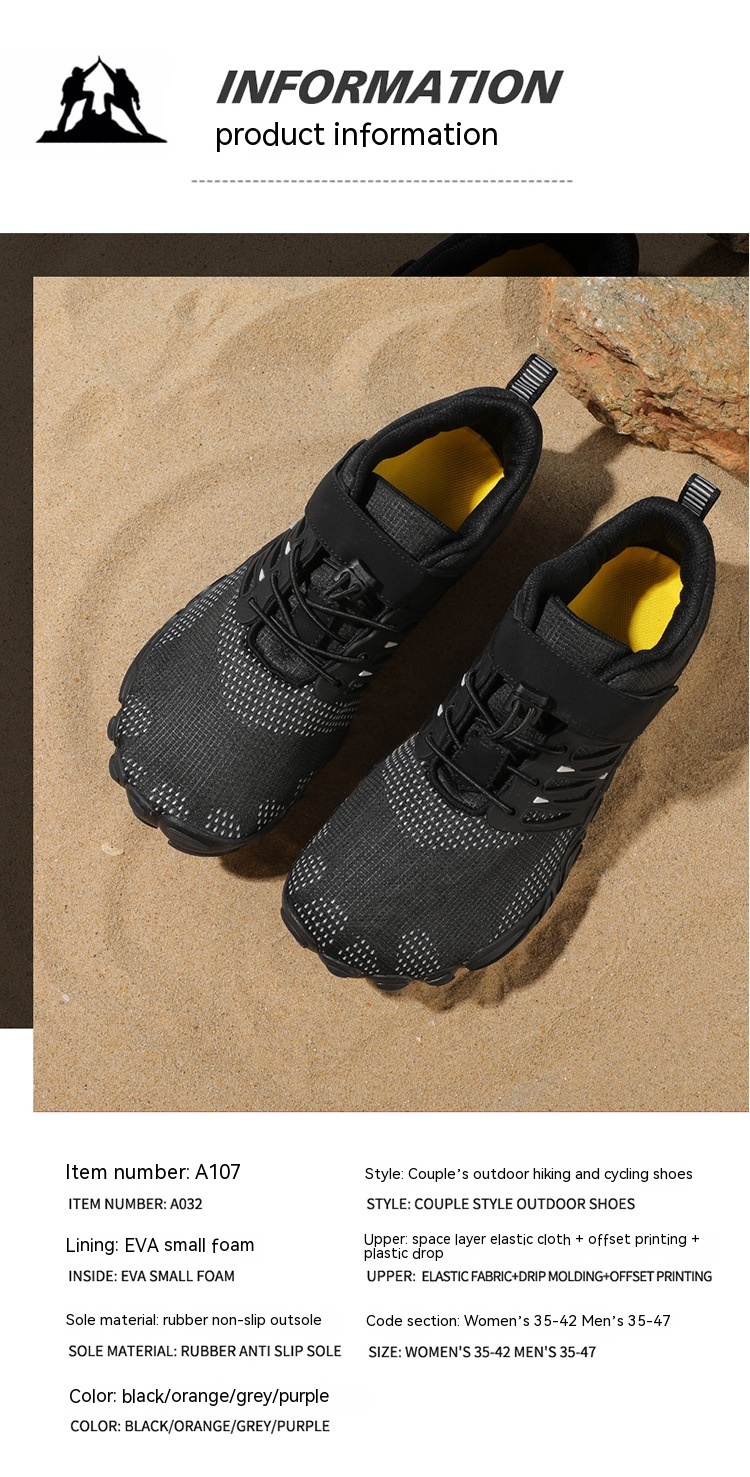 Outdoor Climbing Boots Non-slip Hiking Casual Sports Breathable Lightweight foto 2
