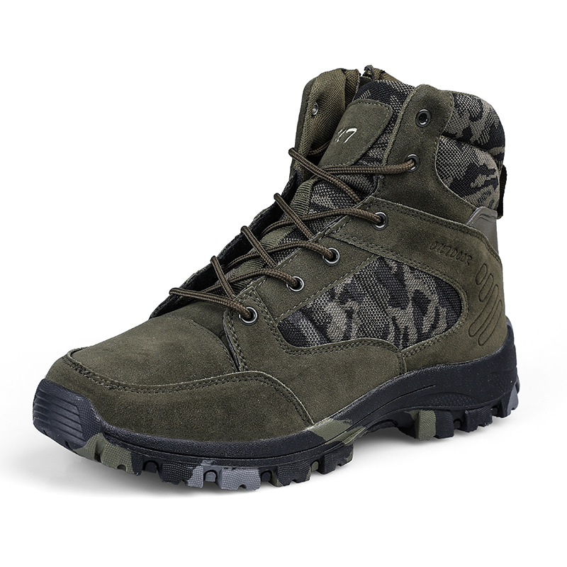 Outdoor Travel Men's High-top Hiking Shoes foto 3