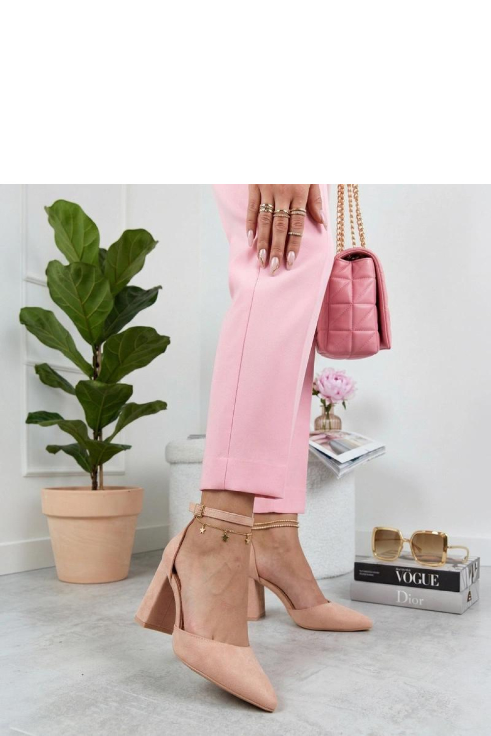 Pumps met dikke hak Solea