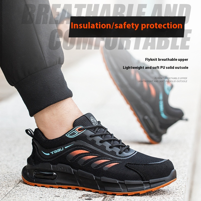 Men's Wearable Shoes Anti-smashing And Anti-penetration Lightweight And Comfortable Shoes foto 3