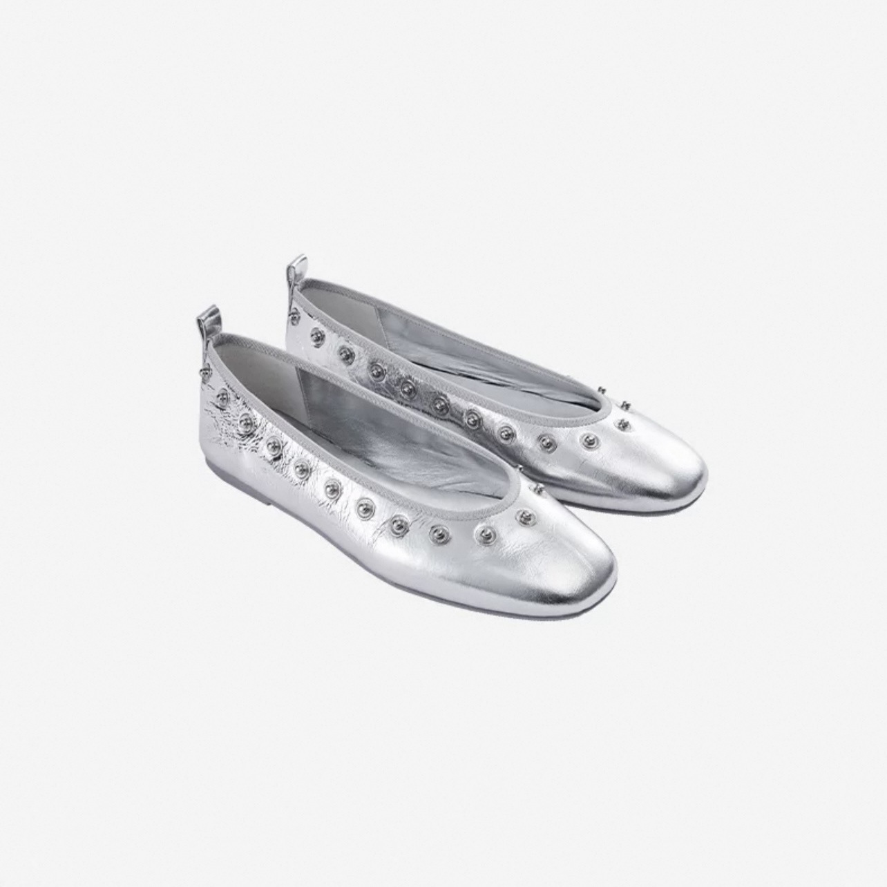 Round-head Rivet Low-cut Casual Womens Shoes foto 2