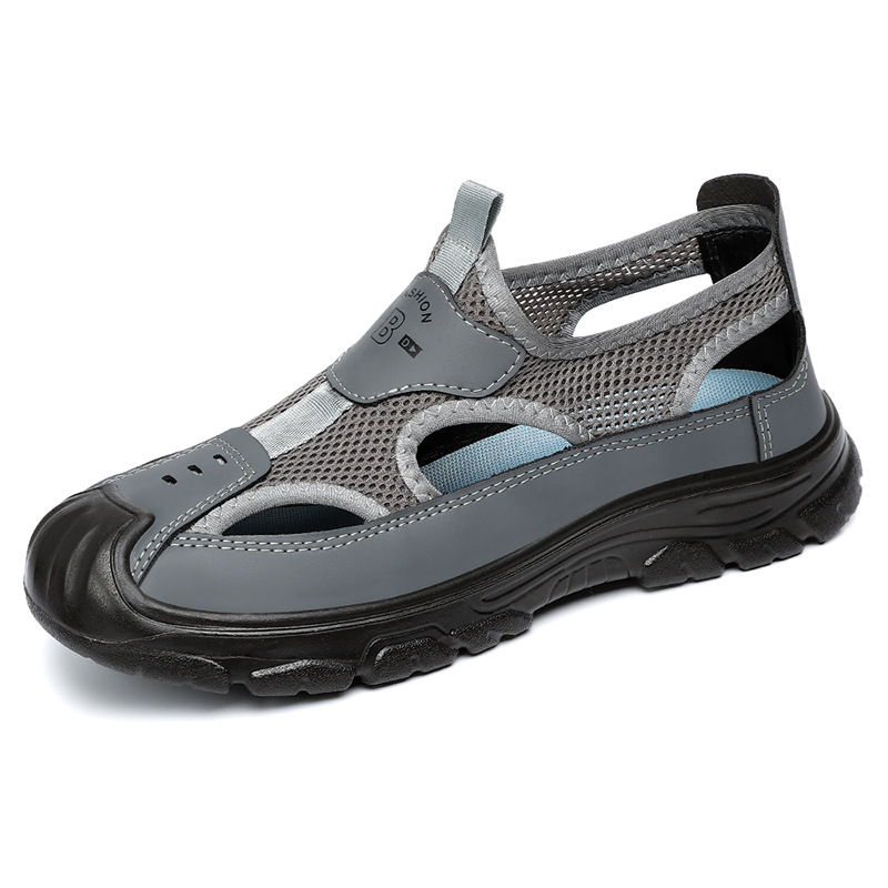 Men's Sandals Breathable Mesh Cutout Outdoor Wading Shoes foto 3