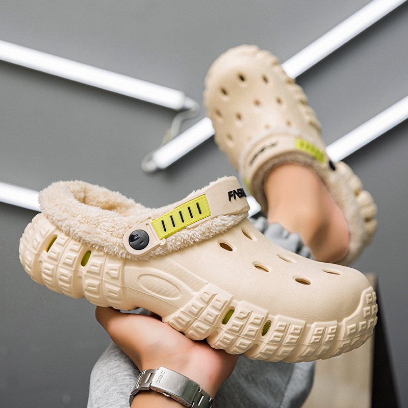 Stomping-feel Crocs Women's Winter Classic Outdoor Fashion Anti-slip Thick Sole foto 5