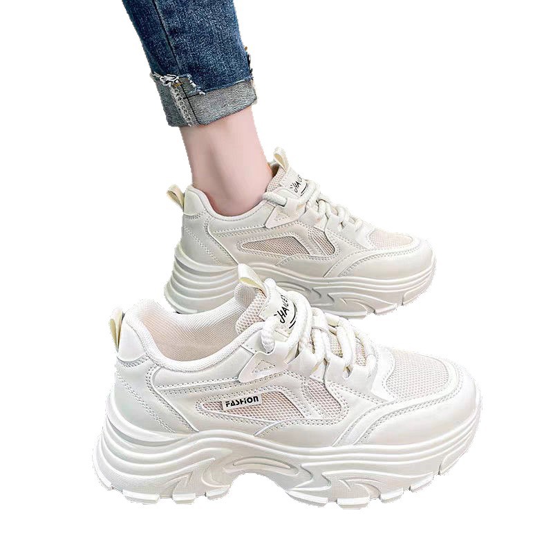 Mesh Breathable All-match Thick Bottom Casual Sports Shoes foto 4