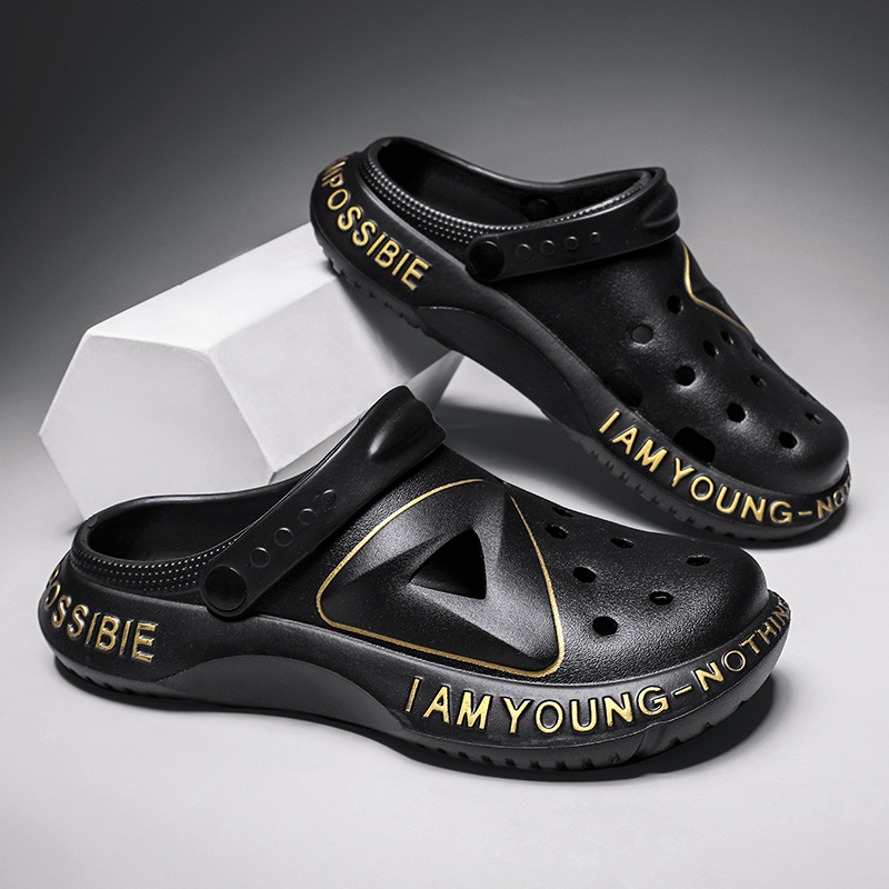 Men's Summer Beach Non-slip Wear-resistant Sandals foto 3