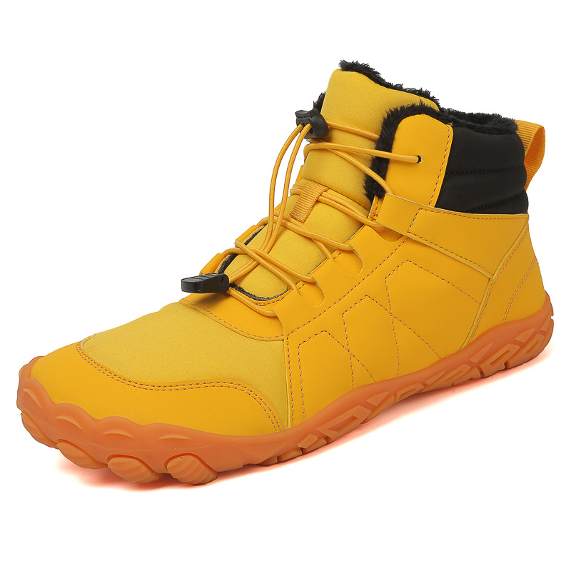Men's Snow Boots Barefoot With Thick Fleece Sole foto 5