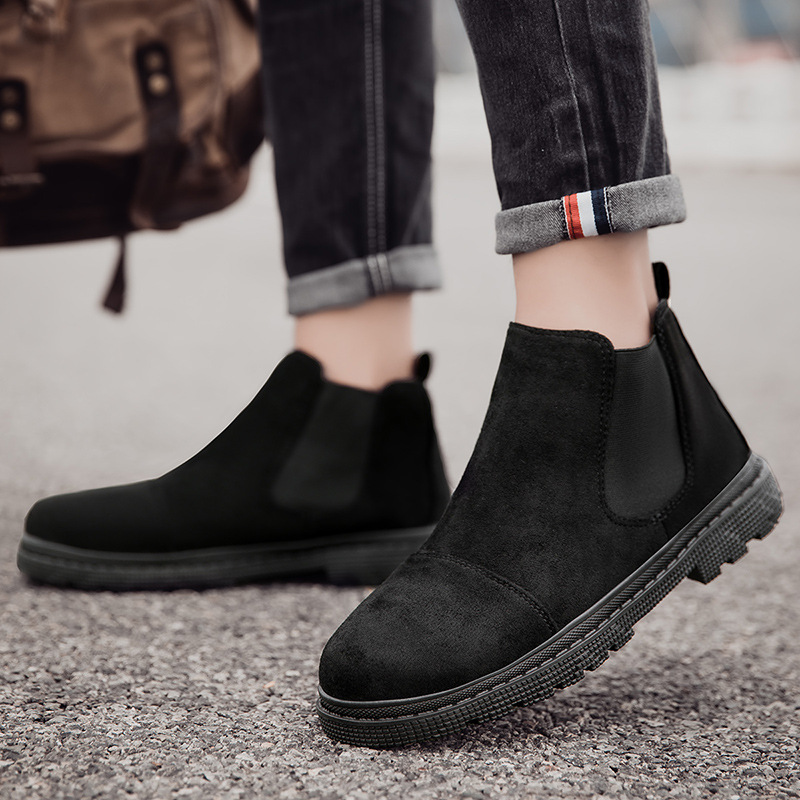 Slip-on Gao Banglun Retro Boots Men foto 3