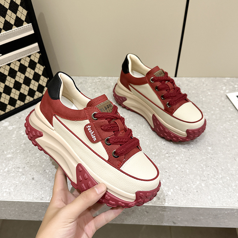 Simple Fashionable All-match Sports Breathable White Shoes foto 5