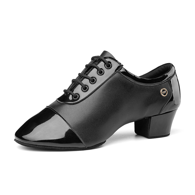Indoor Soft Bottom Men's Dance Shoe Square Dance Latin Dance Shoes Dance Shoe foto 4