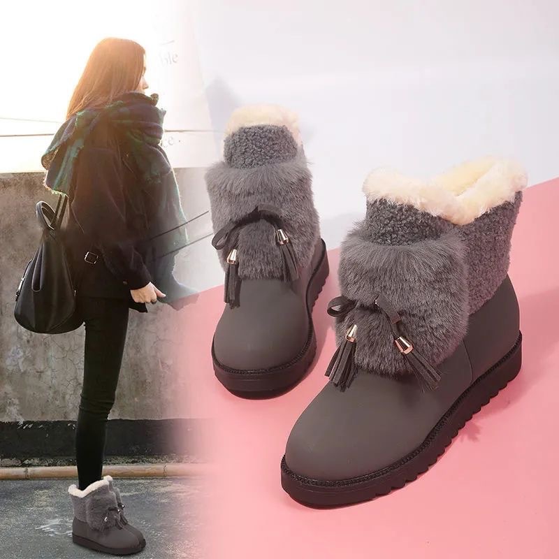 New Style Mid-length Snow Boots For Kids And Students foto 3