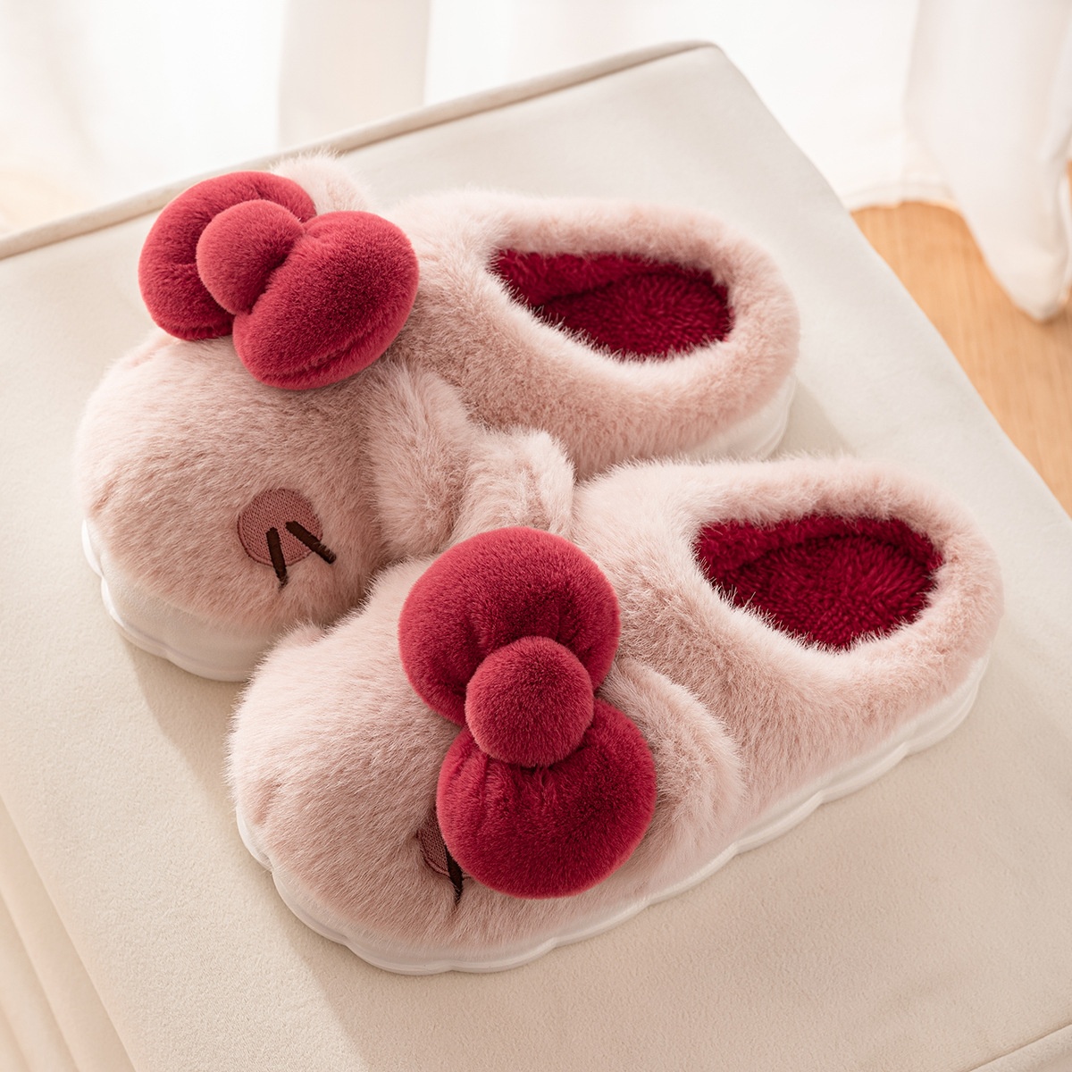 Womens Winter Warm Cotton Shoes foto 5