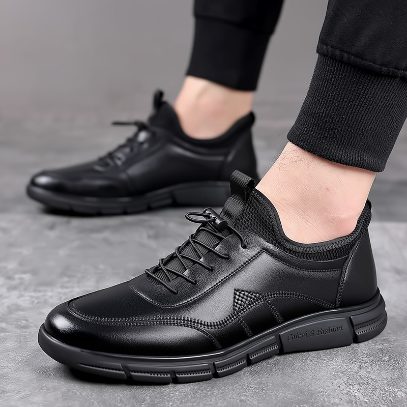 British Casual Business Bottom Soft Men's Shoes foto 3