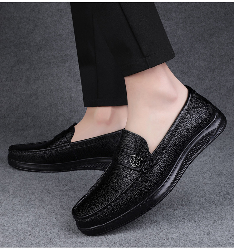 Men's Full-grain Sheepskin Casual Shoes foto 4